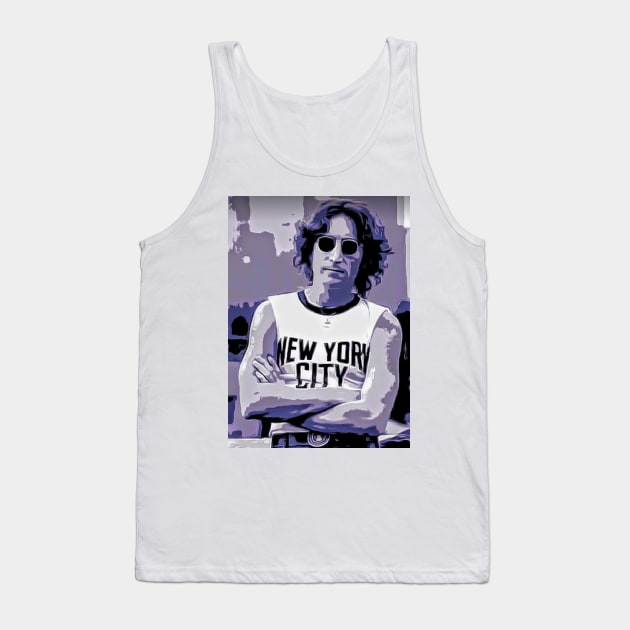 John Lennon New York City Tank Top by TRUMP STUFF